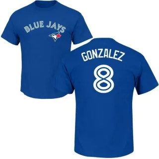 Alex Gonzalez Toronto Blue Jays Name & Number T-Shirt - Royal