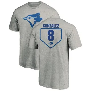 Alex Gonzalez Toronto Blue Jays RBI T-Shirt - Heathered Gray