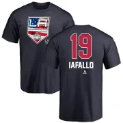 Alex Iafallo Los Angeles Kings Name and Number Banner Wave T-Shirt - Navy