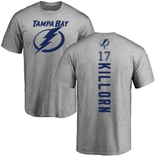 Alex Killorn Tampa Bay Lightning Backer T-Shirt - Ash