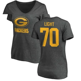 Alex Light Women's Green Bay Packers One Color T-Shirt - Ash