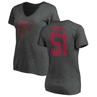 Alex Mack Women's Atlanta Falcons One Color T-Shirt - Ash