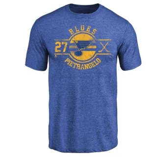 Alex Pietrangelo St. Louis Blues Insignia Tri-Blend T-Shirt - Royal