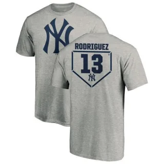 Alex Rodriguez New York Yankees RBI T-Shirt - Heathered Gray