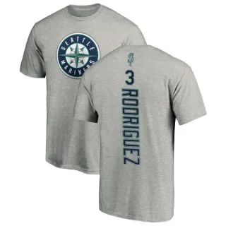 Alex Rodriguez Seattle Mariners Backer T-Shirt - Ash