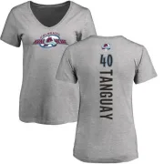 Alex Tanguay Women's Colorado Avalanche Backer T-Shirt - Ash