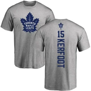 Alexander Kerfoot Toronto Maple Leafs Backer T-Shirt - Ash