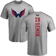 Alexander Semin Washington Capitals Backer T-Shirt - Ash