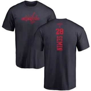 Alexander Semin Washington Capitals One Color Backer T-Shirt - Navy