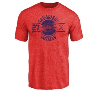 Alexei Kovalev Montreal Canadiens Insignia Tri-Blend T-Shirt - Red