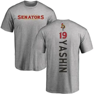 Alexei Yashin Ottawa Senators Backer T-Shirt - Ash