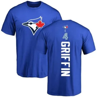 Alfredo Griffin Toronto Blue Jays Backer T-Shirt - Royal