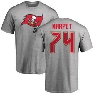 Ali Marpet Tampa Bay Buccaneers Name & Number Logo T-Shirt - Ash