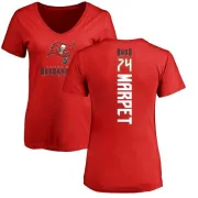 Ali Marpet Women's Tampa Bay Buccaneers Backer Slim Fit T-Shirt - Red