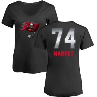 Ali Marpet Women's Tampa Bay Buccaneers Midnight Mascot T-Shirt - Black