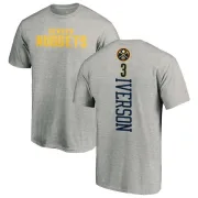 Allen Iverson Denver Nuggets Ash Backer T-Shirt