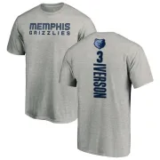 Allen Iverson Memphis Grizzlies Ash Backer T-Shirt