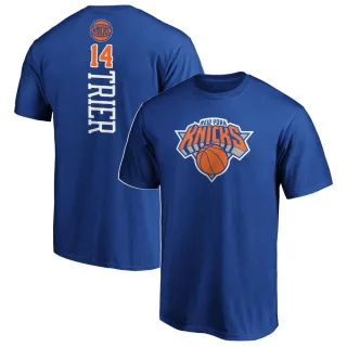 Allonzo Trier New York Knicks Royal Backer T-Shirt