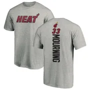 Alonzo Mourning Miami Heat Ash Backer T-Shirt