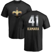 Alvin Kamara New Orleans Saints Midnight Mascot T-Shirt - Black