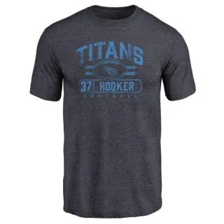 Amani Hooker Tennessee Titans Flanker Tri-Blend T-Shirt - Navy