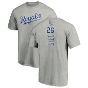 Amos Otis Kansas City Royals Backer T-Shirt - Ash