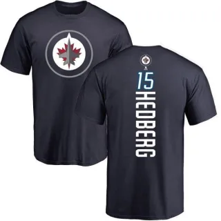 Anders Hedberg Winnipeg Jets Backer T-Shirt - Navy