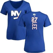 Anders Lee Women's New York Islanders Backer T-Shirt - Royal