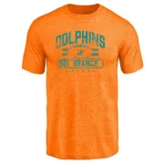 Andre Branch Miami Dolphins Flanker Tri-Blend T-Shirt - Orange