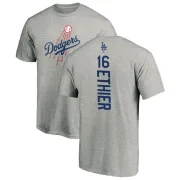 Andre Ethier Los Angeles Dodgers Backer T-Shirt - Ash