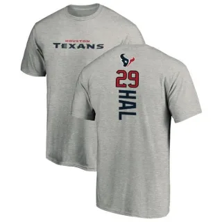 Andre Hal Houston Texans Backer T-Shirt - Ash