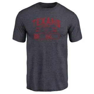 Andre Hal Houston Texans Flanker Tri-Blend T-Shirt - Navy