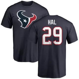 Andre Hal Houston Texans Name & Number Logo T-Shirt - Navy