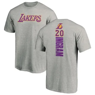 Andre Ingram Los Angeles Lakers Ash Backer T-Shirt