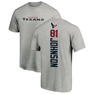 Andre Johnson Houston Texans Backer T-Shirt - Ash