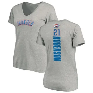 Andre Roberson Women's Oklahoma City Thunder Ash Backer T-Shirt