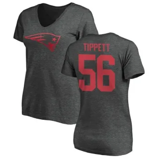 Andre Tippett Women's New England Patriots One Color T-Shirt - Ash