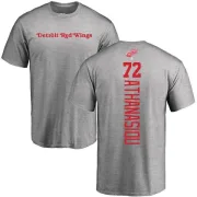 Andreas Athanasiou Detroit Red Wings Backer T-Shirt - Ash