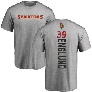 Andreas Englund Ottawa Senators Backer T-Shirt - Ash