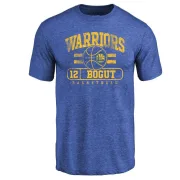 Andrew Bogut Golden State Warriors Royal Baseline Tri-Blend T-Shirt