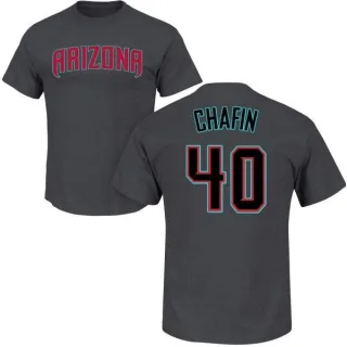 Andrew Chafin Arizona Diamondbacks Name & Number T-Shirt - Charcoal