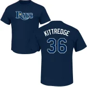 Andrew Kittredge Tampa Bay Rays Name & Number T-Shirt - Navy