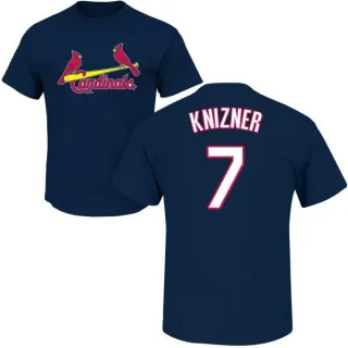 Andrew Knizner St. Louis Cardinals Name & Number T-Shirt - Navy