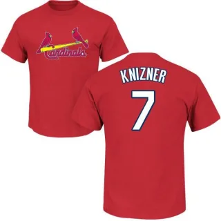 Andrew Knizner St. Louis Cardinals Name & Number T-Shirt - Red