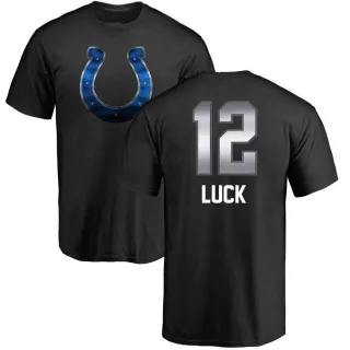 Andrew Luck Indianapolis Colts Midnight Mascot T-Shirt - Black