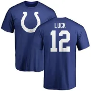 Andrew Luck Indianapolis Colts Name & Number Logo T-Shirt - Royal