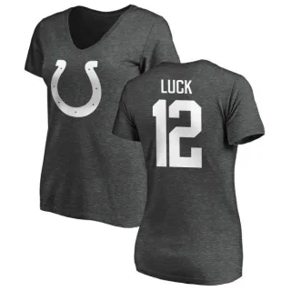 Andrew Luck Women's Indianapolis Colts One Color T-Shirt - Ash