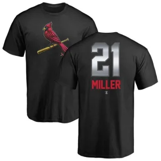 Andrew Miller St. Louis Cardinals Midnight Mascot T-Shirt - Black