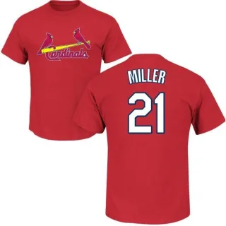 Andrew Miller St. Louis Cardinals Name & Number T-Shirt - Red