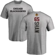 Andrew Shaw Chicago Blackhawks Backer T-Shirt - Ash